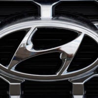 The Hyundai company logo.