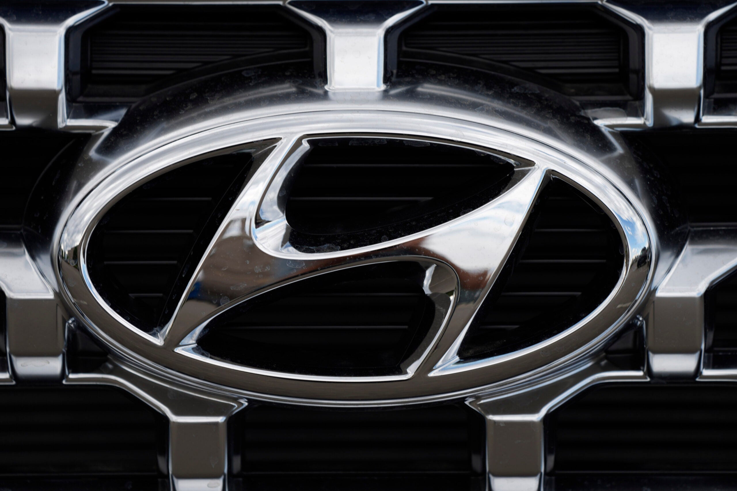 The Hyundai company logo.