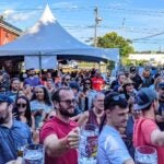 Idle Hands Oktoberfest stein hoisting