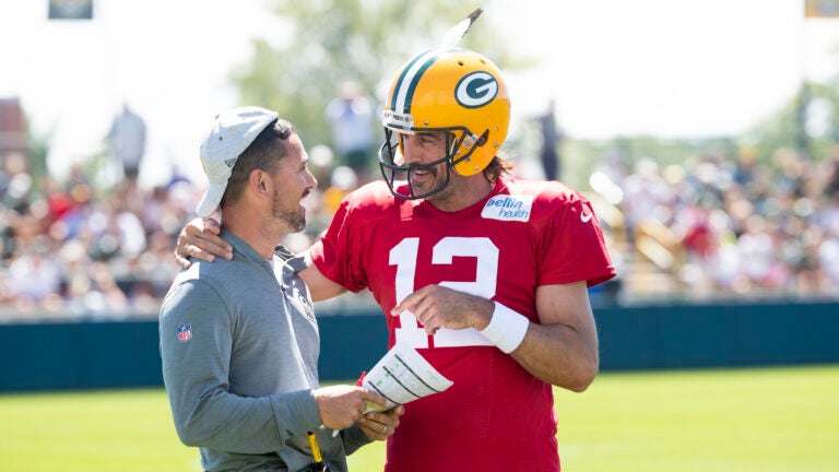 Rodgers red hot to start camp