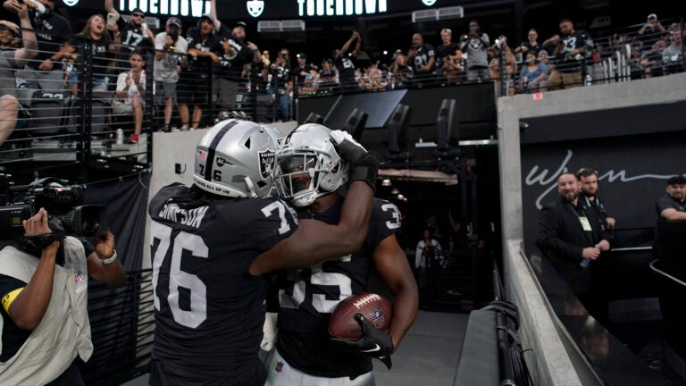 Raiders Finish Preseason With 4-0 Record After Defeating Patriots, 23-6, At  Allegiant Stadium Friday; 61,323 Tix Distributed For Game - LVSportsBiz