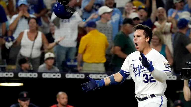 Nick Pratto's first walk-off homer powers Royals past Red Sox