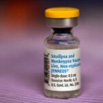 The JYNNEOS smallpox and monkeypox vaccine displayed at the JRI Health monkeypox clinic in Framingham, MA on August 11, 2022.