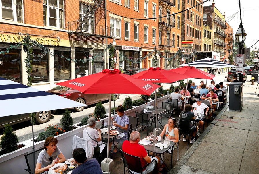 A running list of the best restaurants for outdoor dining in Greater Boston