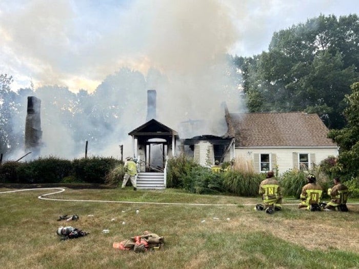 Worcester firefighter dies, three others injured in four-alarm fire