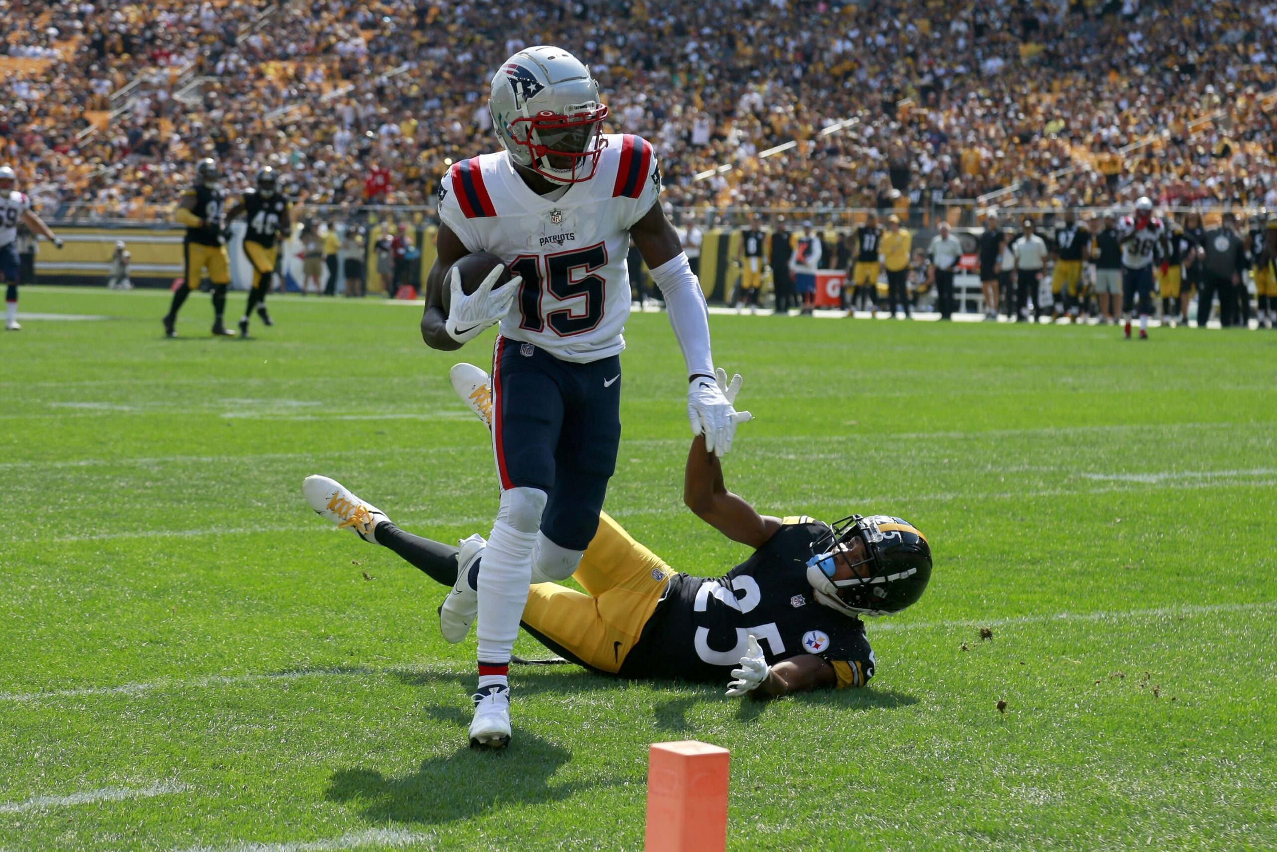 Nelson Agholor on Patriots Postgame Show 9/18