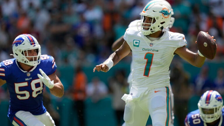 Dolphins halt Josh Allen, survive 'butt punt' to beat Bills