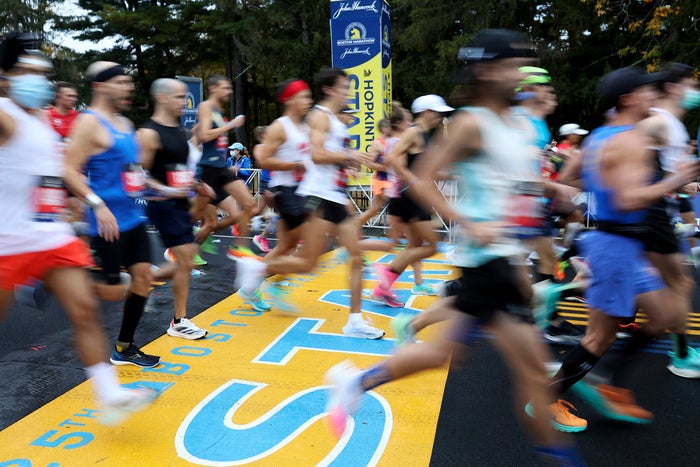 Meb Keflezighi captures the spirit of the Boston Marathon in one photo