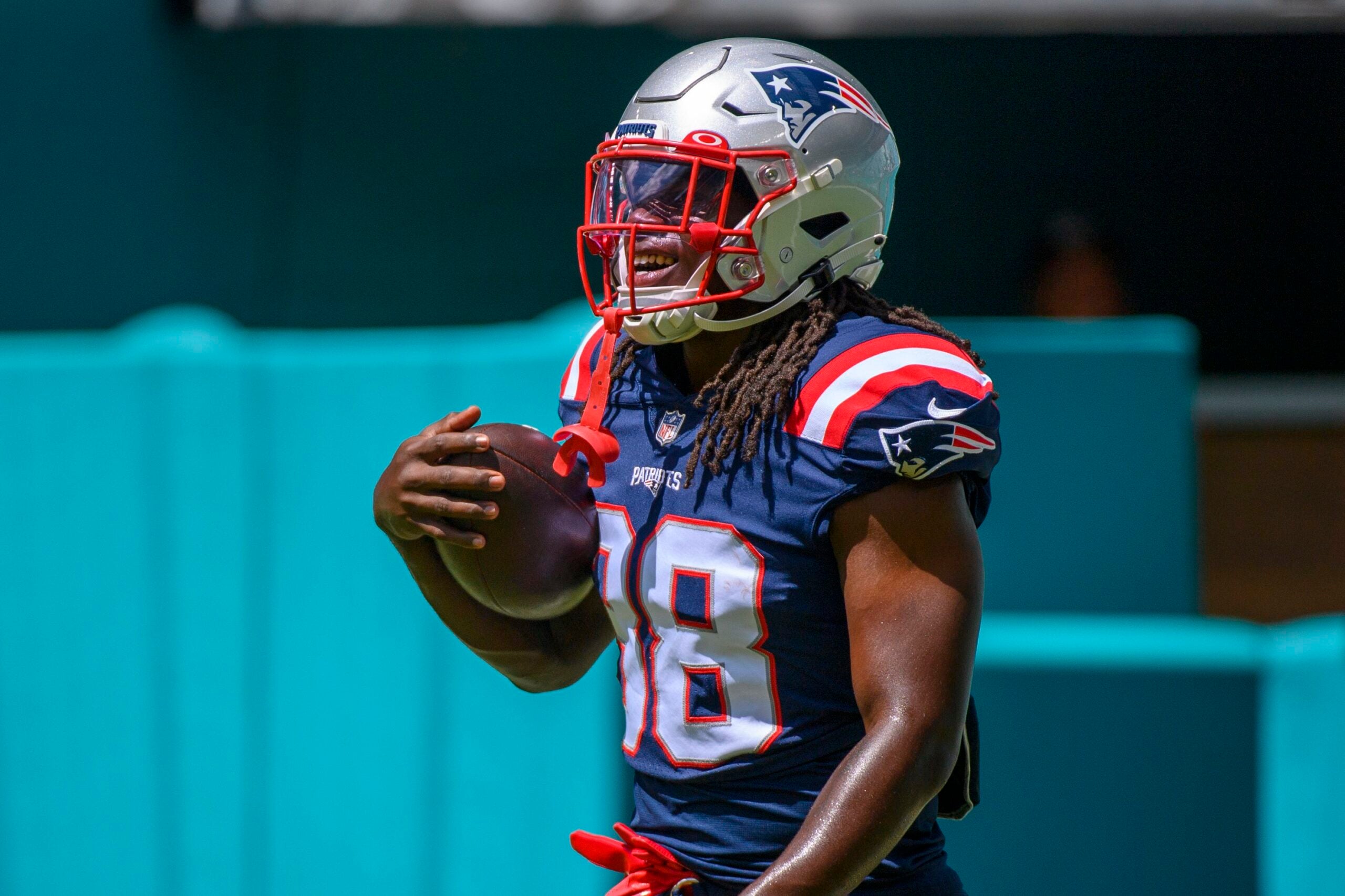 Rhamondre Stevenson 'very confident' he can thrive in passing game