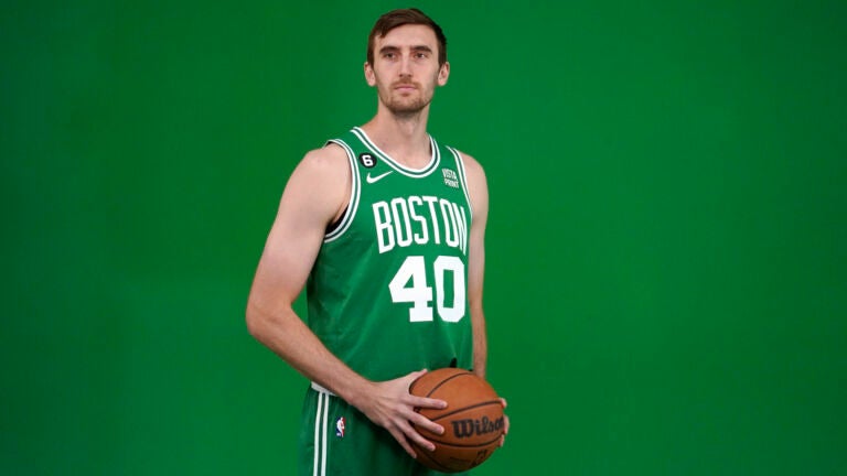 Celtics' Luke Kornet Explains 'Inside Joke' Celebration Vs. Hawks