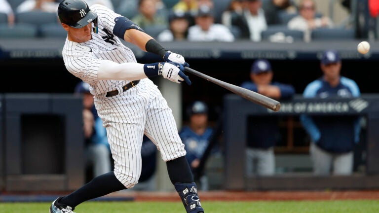 Yankees' Aaron Judge reaches 50 home runs for second time in his career
