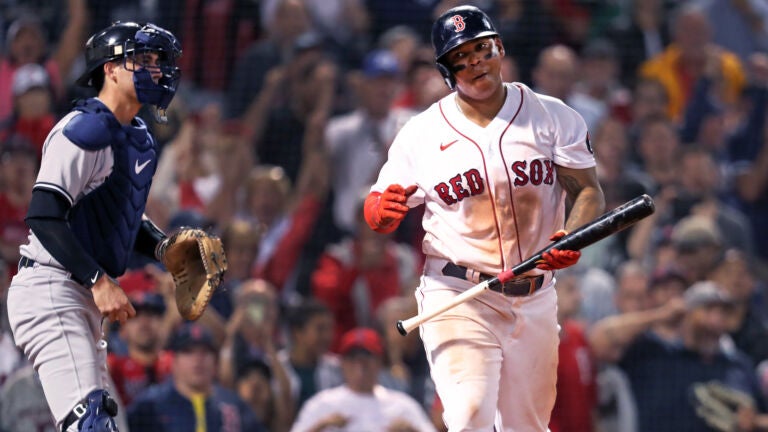 Triston Casas hit his second MLB homer in first at-bat vs. Yankees