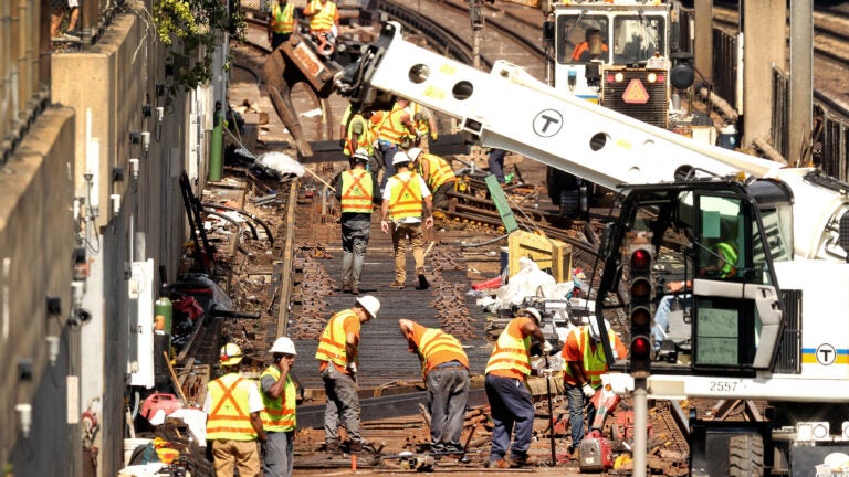 Mbta officials say they are ‘cautiously confident’ regular orange line service will resume on schedule
