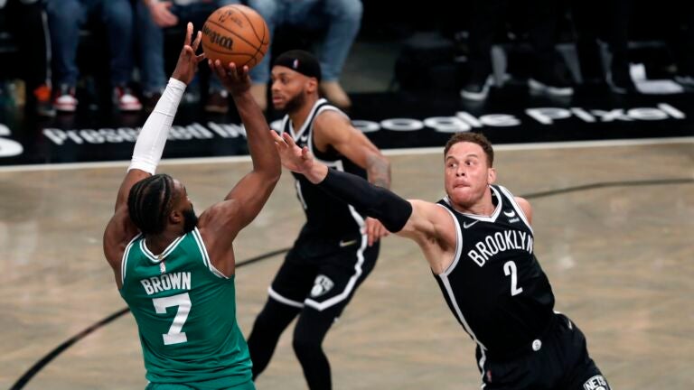 Blake Griffin Brooklyn Nets Game-Used #2 Black Jersey vs. Boston