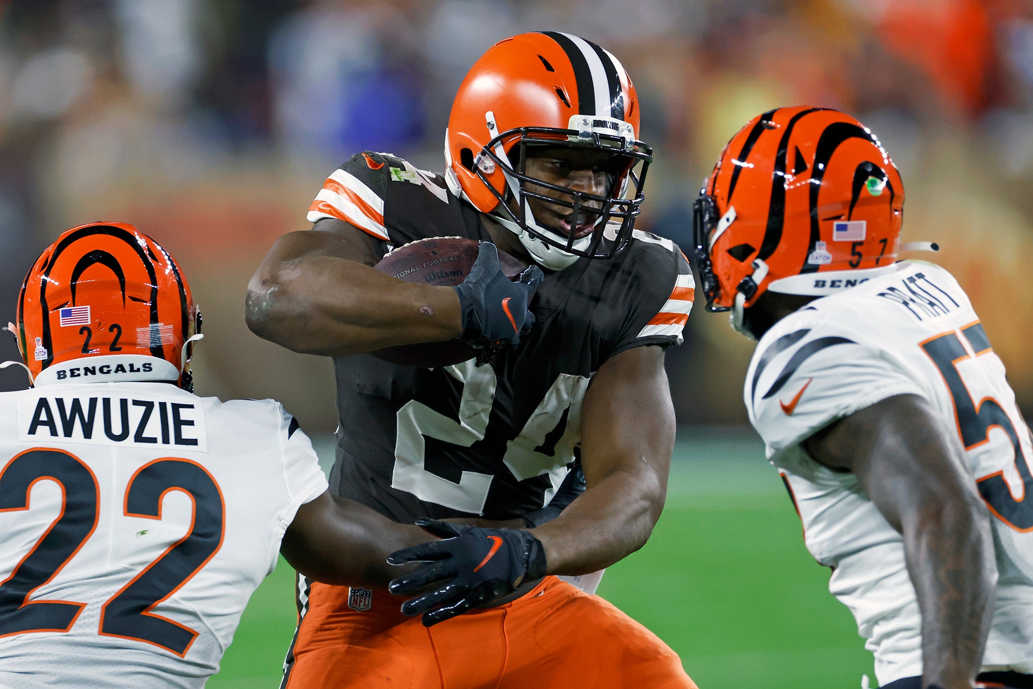 Nick Chubb frustrated by how Cleveland Browns season has started