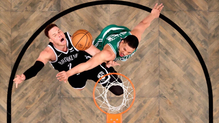 Blake Griffin Jokes About Dunking For Celtics