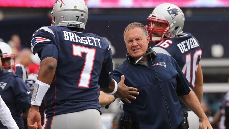 Jacoby Brissett reflected on his time with the Patriots