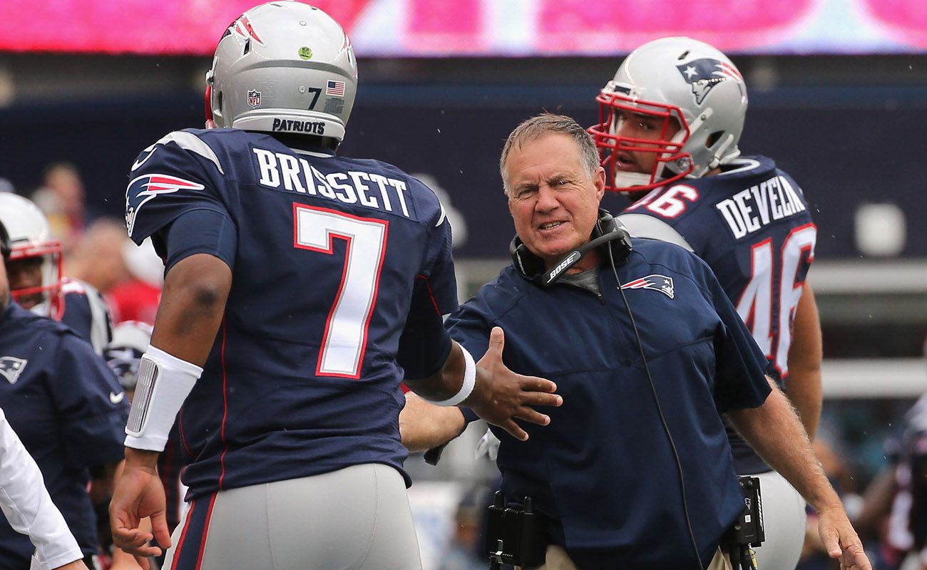 Jacoby Brissett reflected on his time with the Patriots