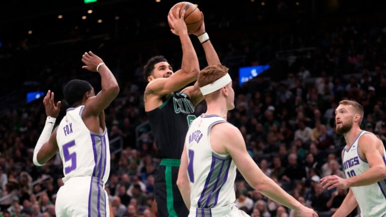 Celtics beat Mavericks behind Tatum's double-double