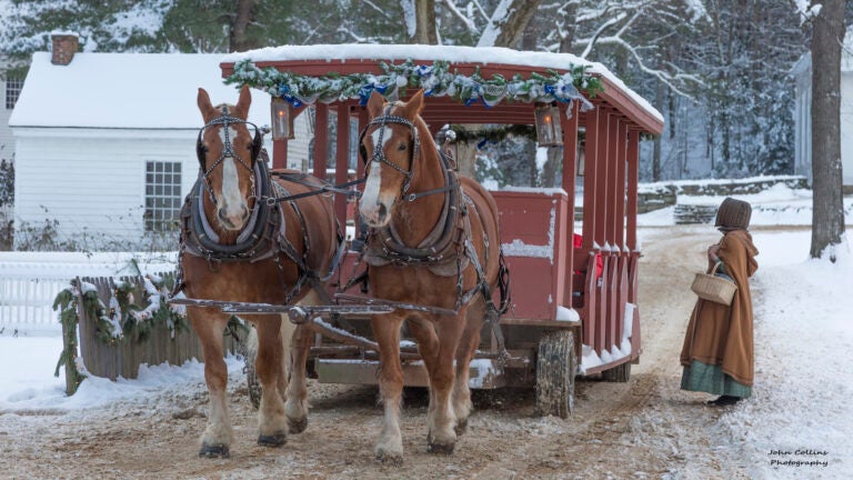 Experience Christmas by Candlelight at Old Sturbridge Village