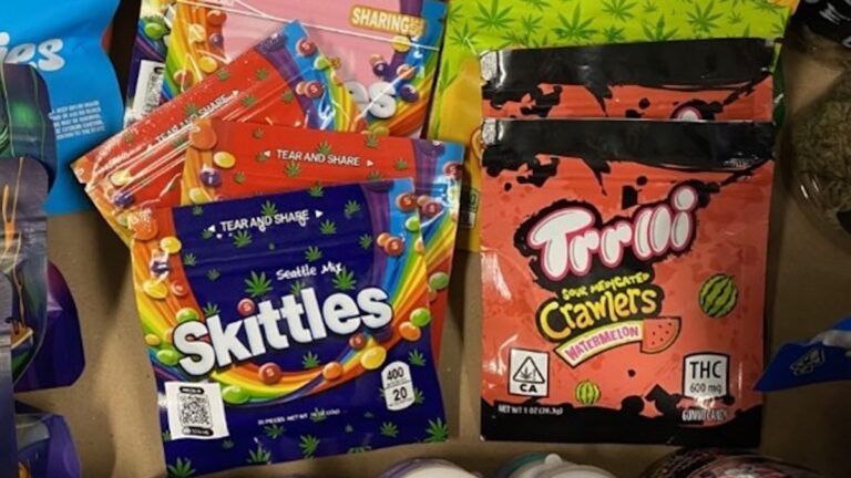 THC candy seized by police