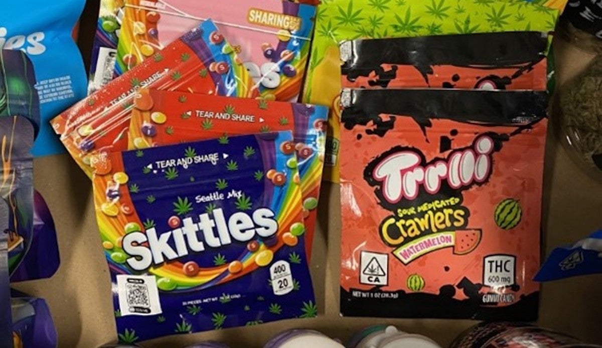 THC candy seized by police