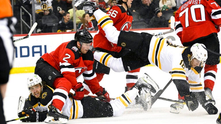 Devils Fall 3-0 to the Playoff-Bound Bruins - All About The Jersey