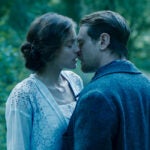 Emma Corrin as Lady Chatterley, Jack O'Connell as Oliver Mellors in "Lady Chatterley's Lover."