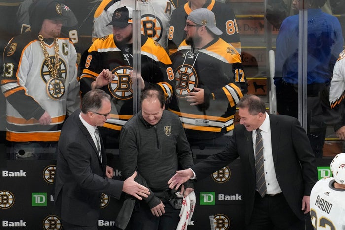 Bruce Cassidy has a personal relationship with that famous Bobby Orr photo