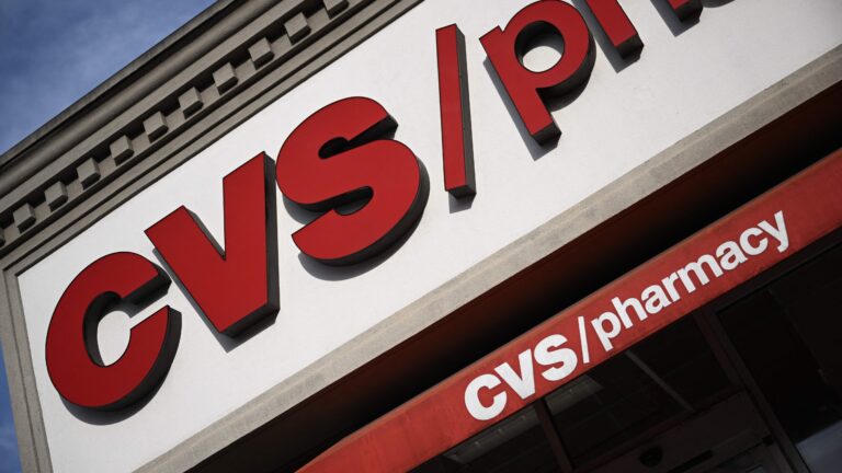 A sign for a CVS Pharmacy.