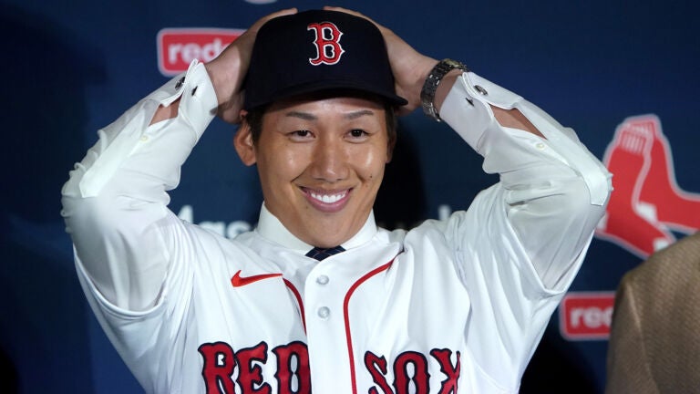 Masataka Yoshida Red Sox press conference