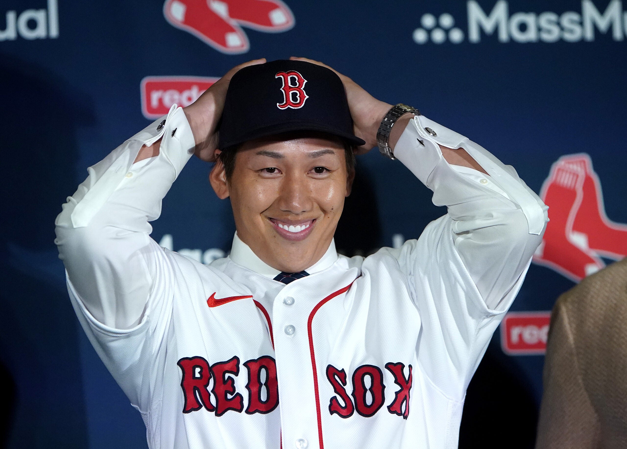 Masataka Yoshida Red Sox press conference