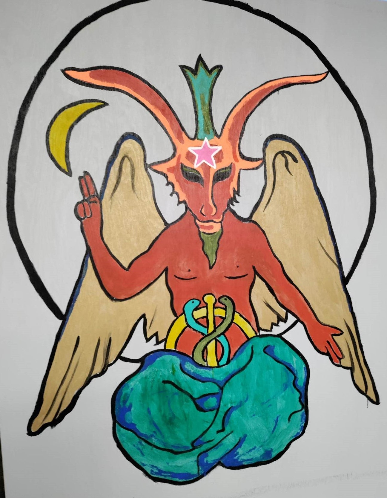 The New Bedford Baphomet City removes pagan art added to holiday