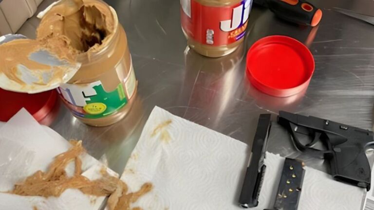 Smooth criminal? RI man arrested after gun parts found in peanut butter - Vimarsana News