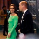 Britain's Prince William and Kate, Princess of Wales arrive for the the second annual Earthshot Prize Awards Ceremony at the MGM Music Hall, Friday, Dec. 2, 2022, in Boston.