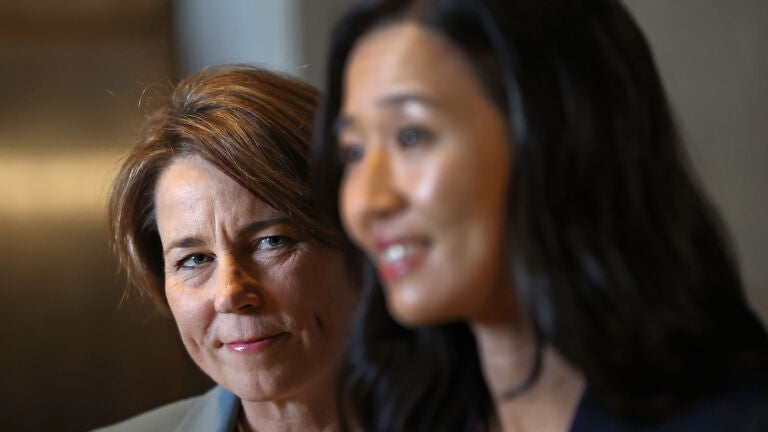 Maura Healey met privately with Boston Mayor Michelle Wu