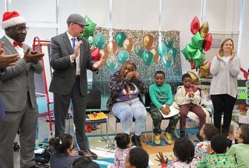 Dorchester boy, 8, honored for saving family, neighbors from house fire