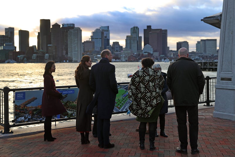 royal visit to boston today