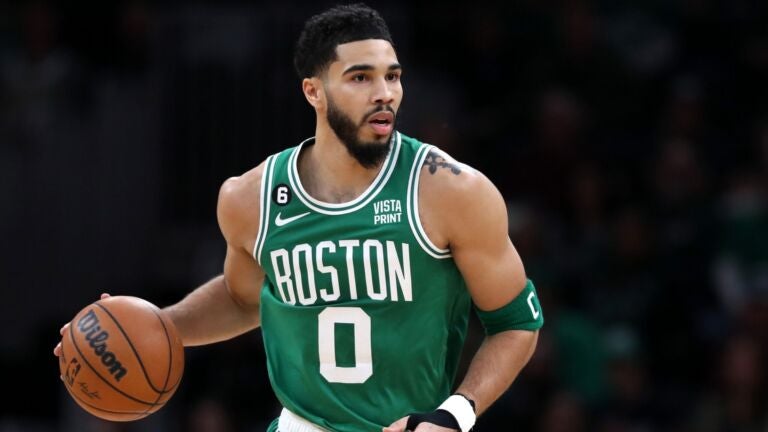 New York, USA. 05th Apr, 2023. Jayson Tatum 2022 Boston Celtics