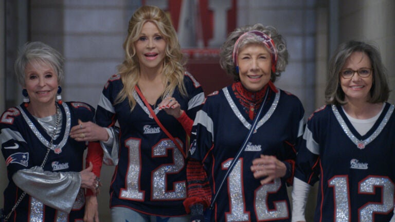 Rita Moreno, Jane Fonda, Lily Tomlin, and Sally Field in "80 for Brady."