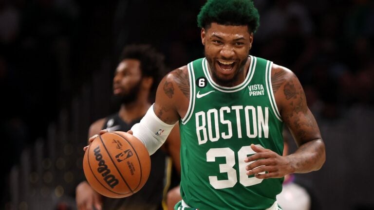 Flexing a Boston accent, Marcus Smart debuts new cereal 'Wicked Smarts'