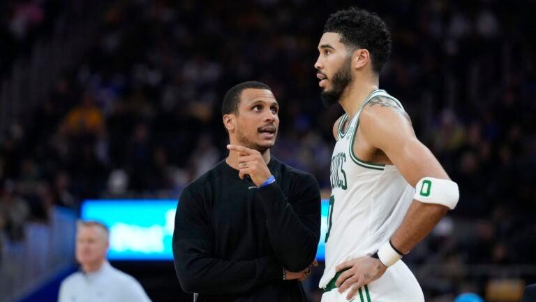 Boston Celtics' Jayson Tatum on wrist injury: “we're just managing