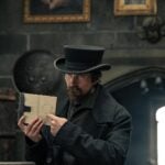 Christian Bale in The Pale Blue Eye.