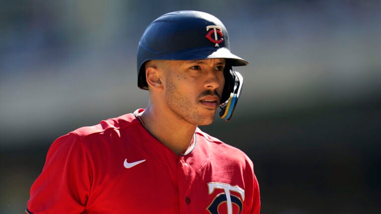 Carlos Correa in a Twins jersey for the first time! : r/baseball