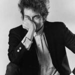 A photograph of Bob Dylan by Daniel Kramer, part of a new exhibit at the Folk Americana Roots Hall of Fame in Boston.