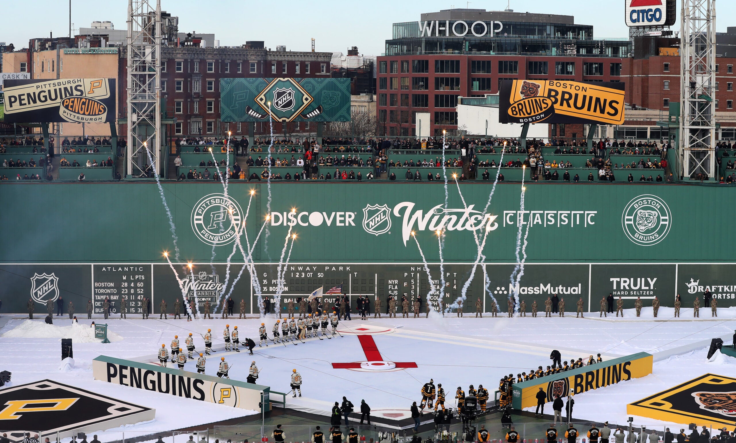 Winter Classic: Fenway Park transforms for Penguins vs. Bruins