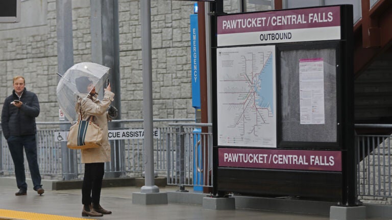 The new Pawtucket-Central Falls Transit Center.