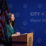 Mayor Michelle Wu delivers her first State of the City address, at MGM Music Hall at Fenway.