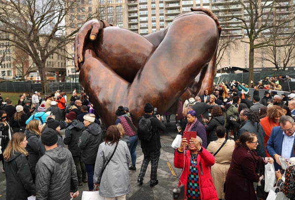 Photos: ‘The Embrace’ celebrated on Boston Common