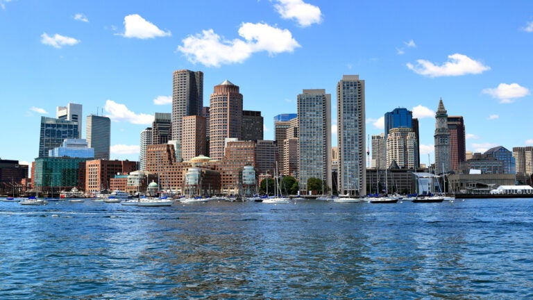 Boston Skyline Panoramic